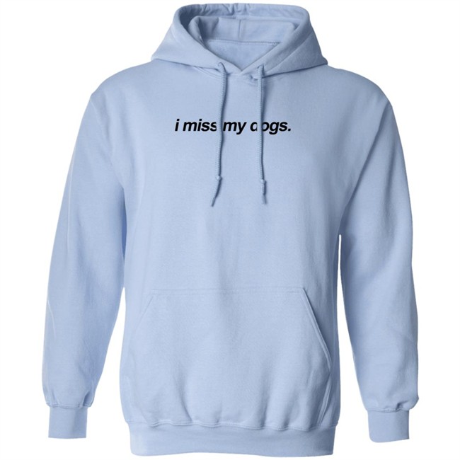 WeRateDogs Merch I Miss My Dogs Hoodie