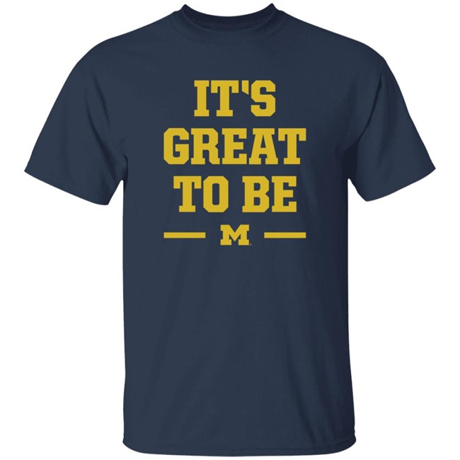BreakingT Michigan It's Great To Be Shirt