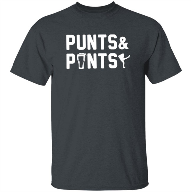 Johnny Stanton Szabo Appare Merch Punts & Pints T Shirt Brad Stainbrook