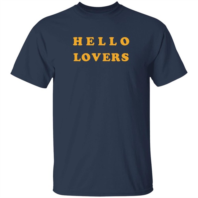 Niall Horan Store Merch Hello Lovers Tee Shirt