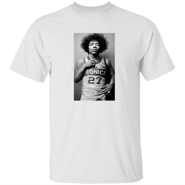 Klay Thompson Jimi Hendrix Seattle SuperSonics Shirt Bleacher Report