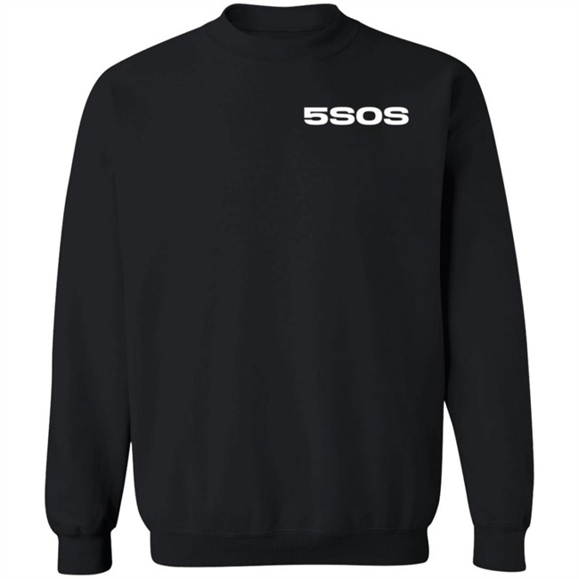 5Sos Store Merch 3M Reflective Stitch 5SOS Sweatshirt