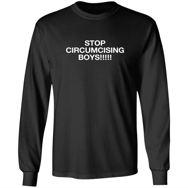 Stop Circumcising Boys Shirt