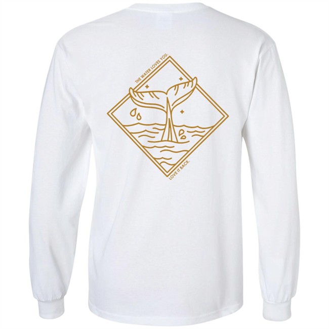 Line In The Sand Clothing Whale Love Tee Shirt Line In The Sand Clothing Whale Love Tee Shirt