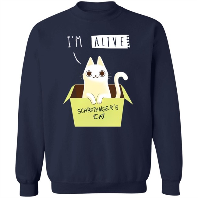 Kristen Drury I'm Alive Schrodinger Cat Shirt Kristen Drury I'm Alive Schrodinger Cat Shirt