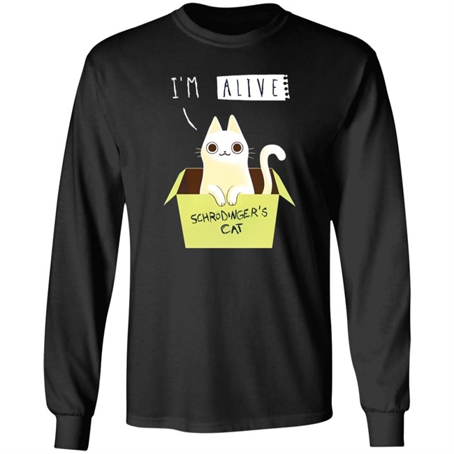 Kristen Drury I'm Alive Schrodinger Cat Shirt Kristen Drury I'm Alive Schrodinger Cat Shirt
