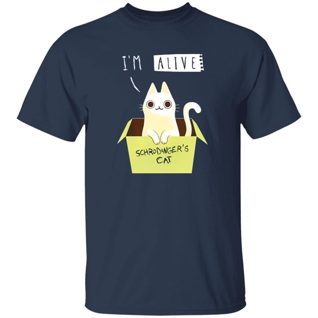 Kristen Drury I'm Alive Schrodinger Cat Shirt Kristen Drury I'm Alive Schrodinger Cat Shirt