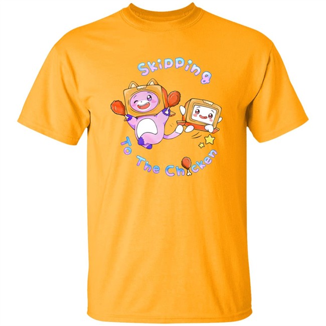 Lanky Box Merch Skipping To The Chicken Shirt