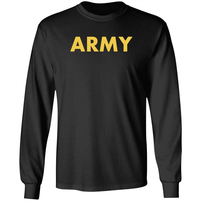 Ranger Up Army Black And Yellow Shirt ARMY Shirt