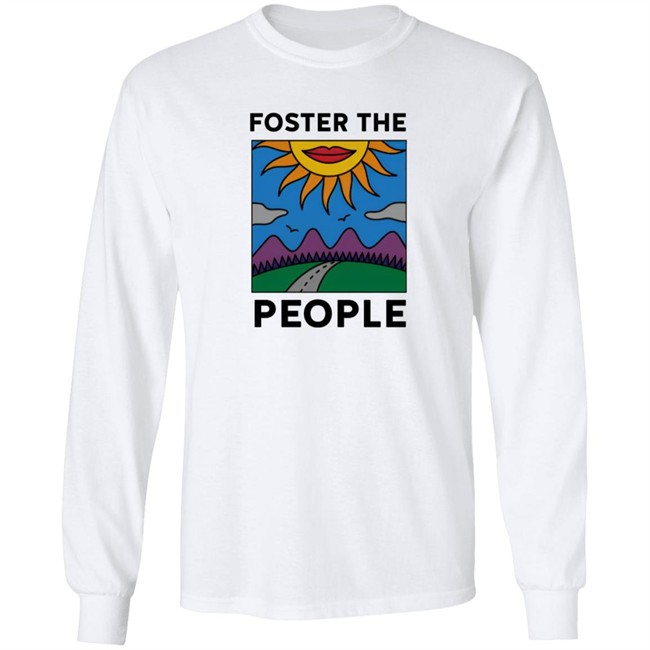 Foster The People Merch On the Road T Shirt Foster The People Shirt