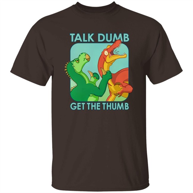 Keanu Whalord Talk Dumb Get The Thumb Shirt