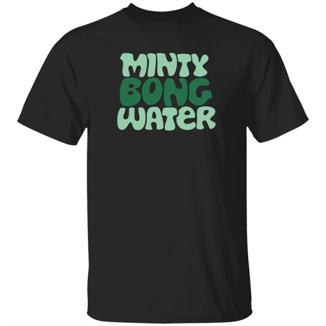 Minty Bong Water Merch Logo Shirt Terrell