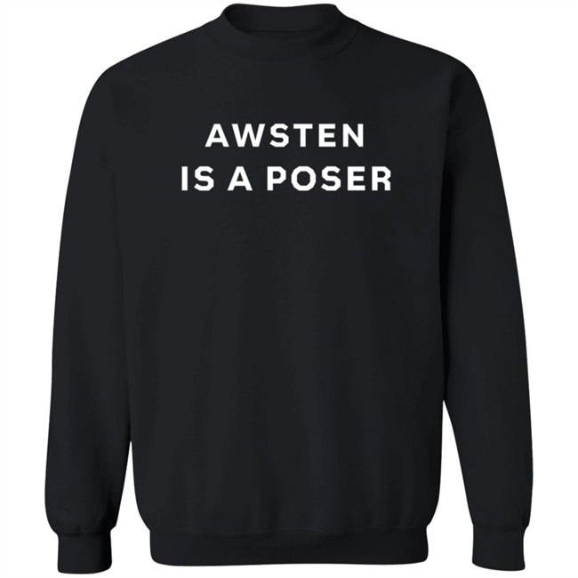 Water Parks Vintage Merch Awsten Is A Poser Shirt Water Parks Vintage Merch Awsten Is A Poser Shirt