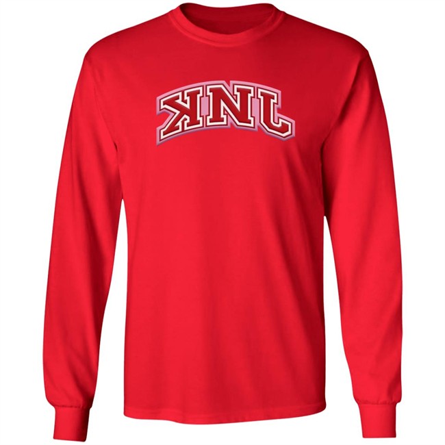 KNJ Merch Collegiate Garnet Shirt KNJ Merch Collegiate Garnet Shirt