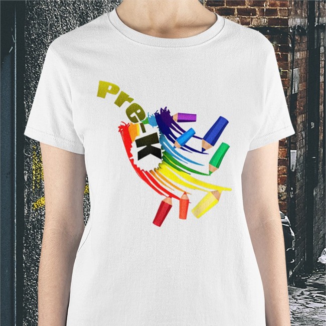 Team Pre K Shirts Team Pre K Long Sleeve Rhianne Robins Rita White MelCap