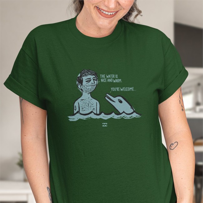 Billabong The Water Is Nice And Warm You're Welcome T Shirts Blursedimages