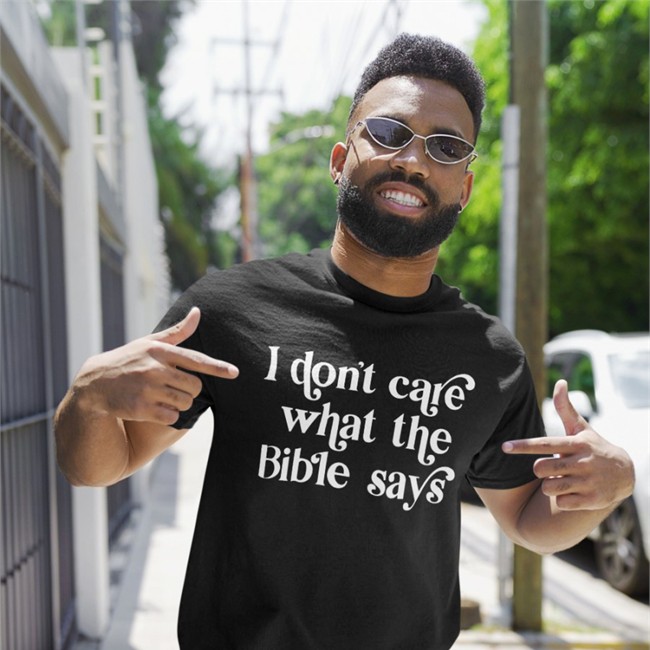 Highnessophelia I Don't Care What The Bible Says Cap Kelsey Kelsey I Don't Care What The Bible Says Shirt Highnessophelia