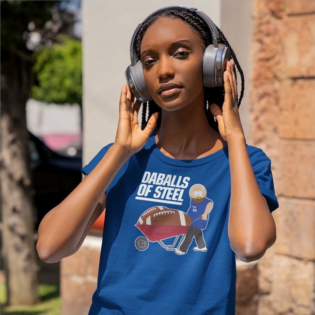 Daballs Of Steel T Shirt Jomboy Media Shop Talkin’ Giants