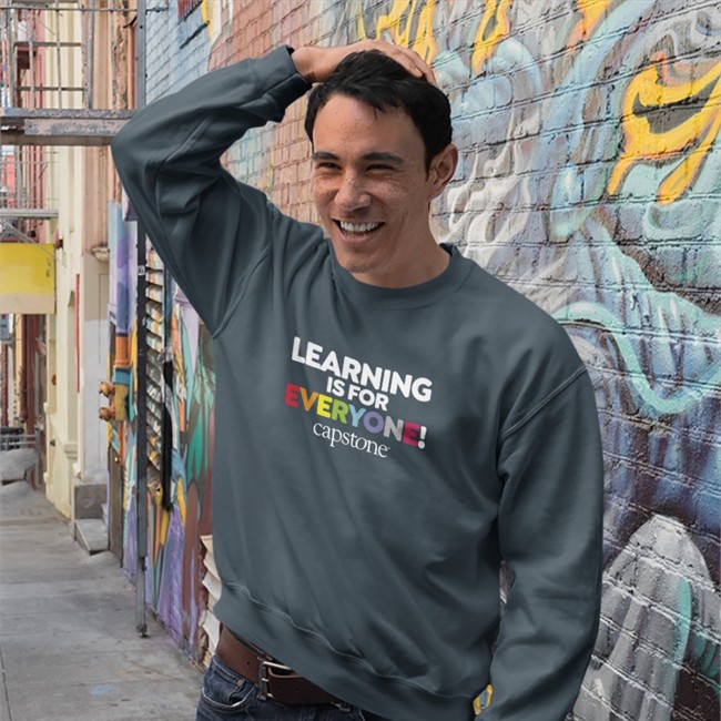 Capstone Pub Learning Is For Everyone Capstone Sweatshirt Maerin Coughlan