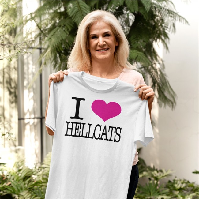Daze I Love Hellcats Long Sleeve Tee Spiritual Atchive