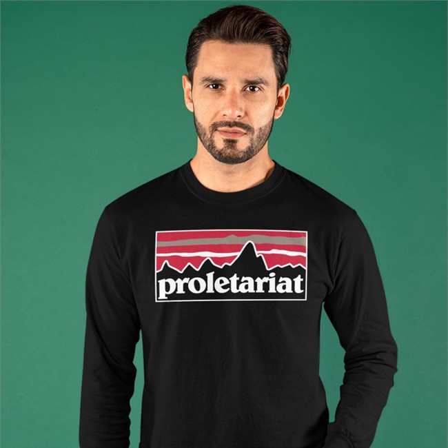 Proletariat T Shirt Black