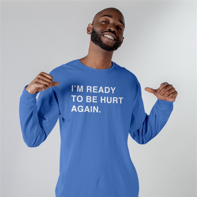 Obvious Shirts Merch I'm Ready To Be Hurt Again Hooded Sweatshirt Cody Delmendo