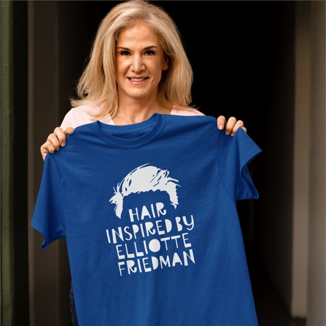 Sportsnet Shop Hair Inspired By Elliotte Friedman T Shirt Kyle Bukauskas Elliotte Friedman Jeff Marek
