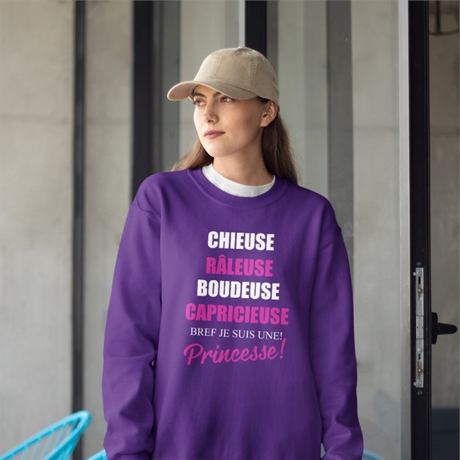 Goustan Le Cruel Chieuse Râleuse Boudeuse Capricieuse Bref Je Suis Une Princesse Hoodie Niemesia