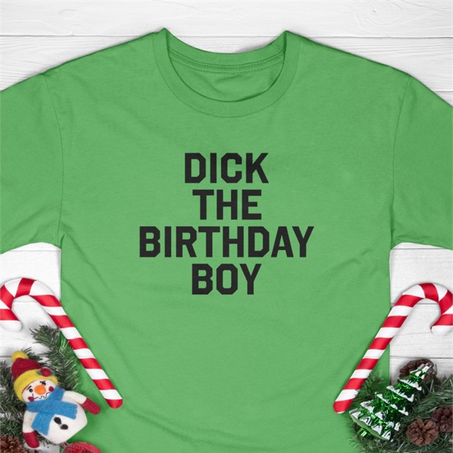Official Redlettermedia Merch Dick The Birthday Boy Shirt Light Blue