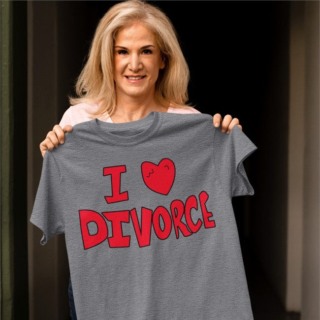I Love Divorce Shirts