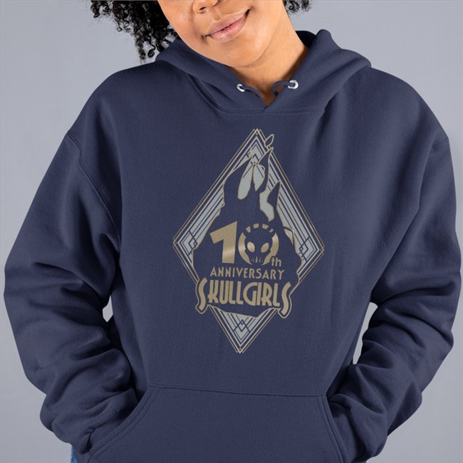 Skullgirls 10Th Anniversary Shirt Black Skullgirls 10Th Anniversary Shirt Eighty Sixed
