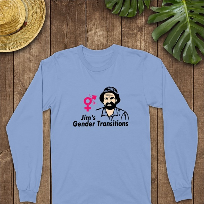 Jim's Gender Transitions Cap Hat White Tkotheworm Jim's Gender Transitions T Shirt Tkotheworm