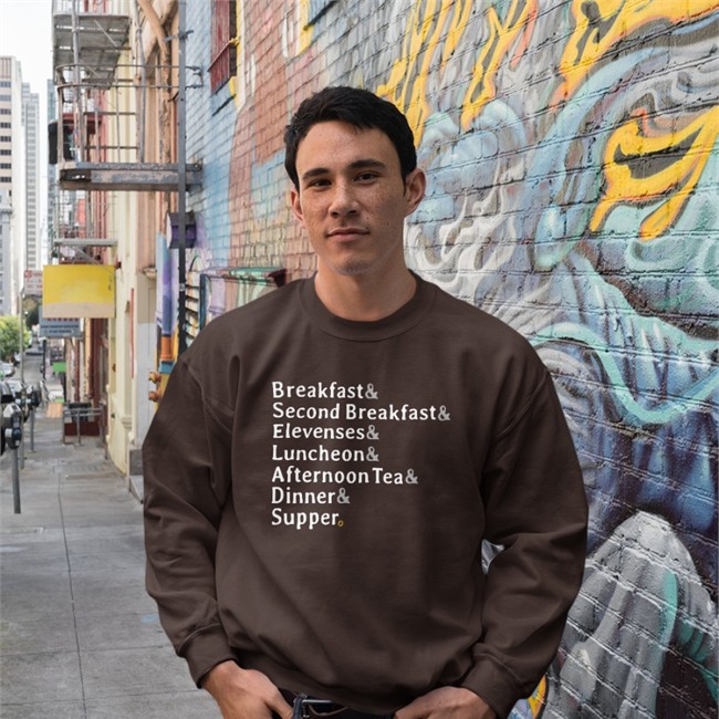 Breakfast & Second Breakfast & Elevenses & Luncheon & Afternoon Tea & Dinner & Supper Hoodies Nursekelsey