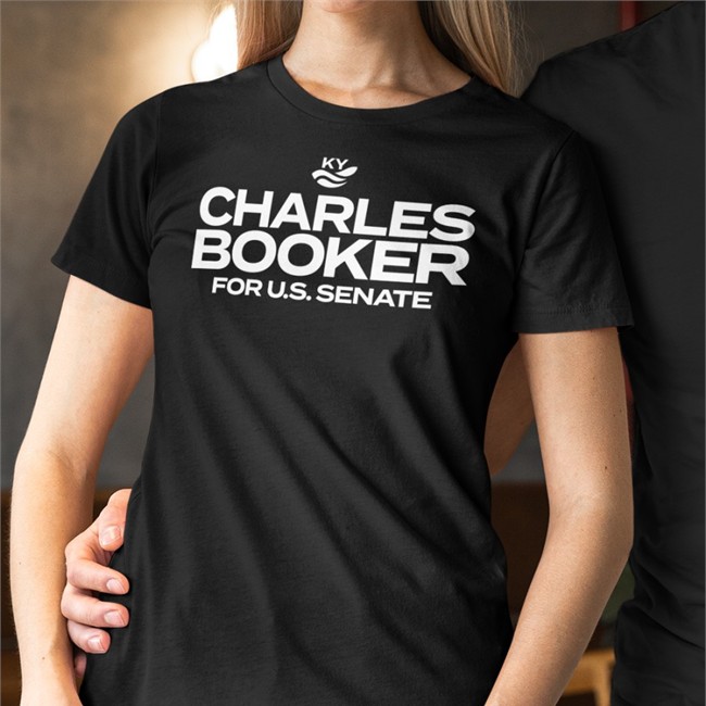 Charles Booker For Us Senate T Shirt Red
