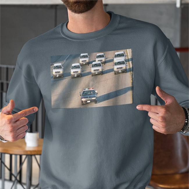 Great White Bronco Chase Hoodie