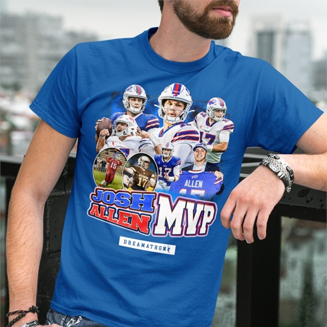 Von Miller Josh Allen Mvp Shirts Dreamathon Shop Merch J17 Future Mvp Josh Allen Mvp T Shirt Von Miller Dreamathon Shop Merch