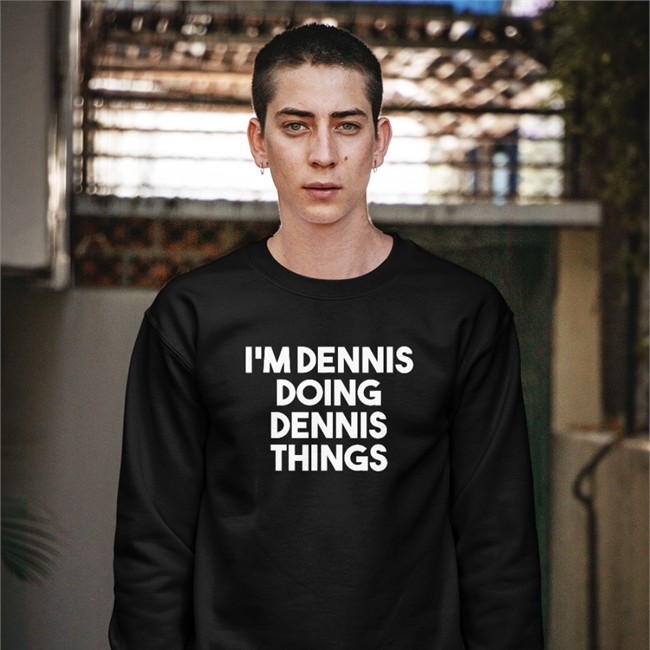 Chris Treviño I'm Dennis Doing Dennis Things Hoodie Kicker Denis Lynch I'm Dennis Doing Dennis Things Hats