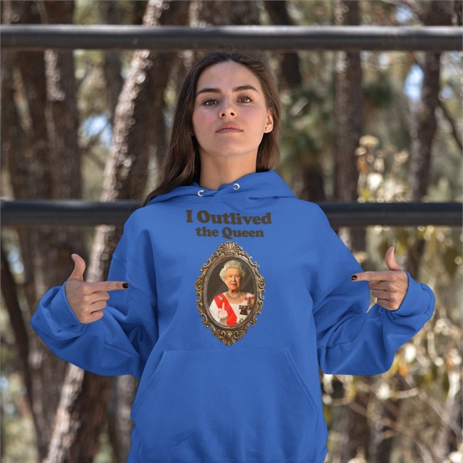 Love And Thunder Merch Elizabeth II I Outlived The Queen Tee Shirt Shirts That Go Hard