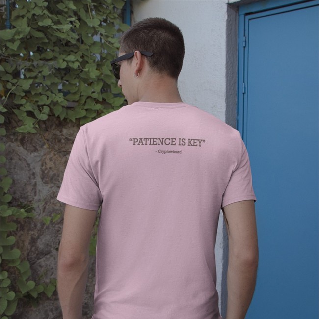 Patience Is Key Cryptowizard T-Shirt Wizz Beware Scammers White Patience Is Key Cryptowizard Shirt Wizz Beware Scammers