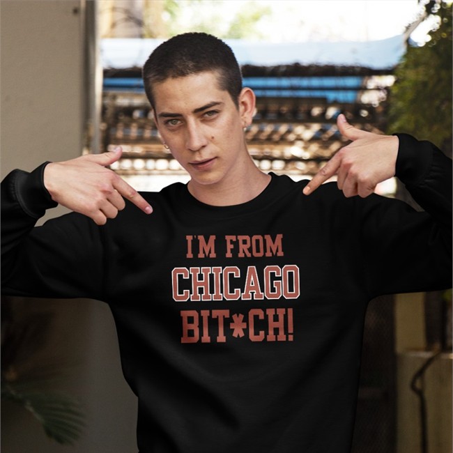 The Rhoa Tea I'm From Chicago Bitch Hoodie Triggered Aren’t You