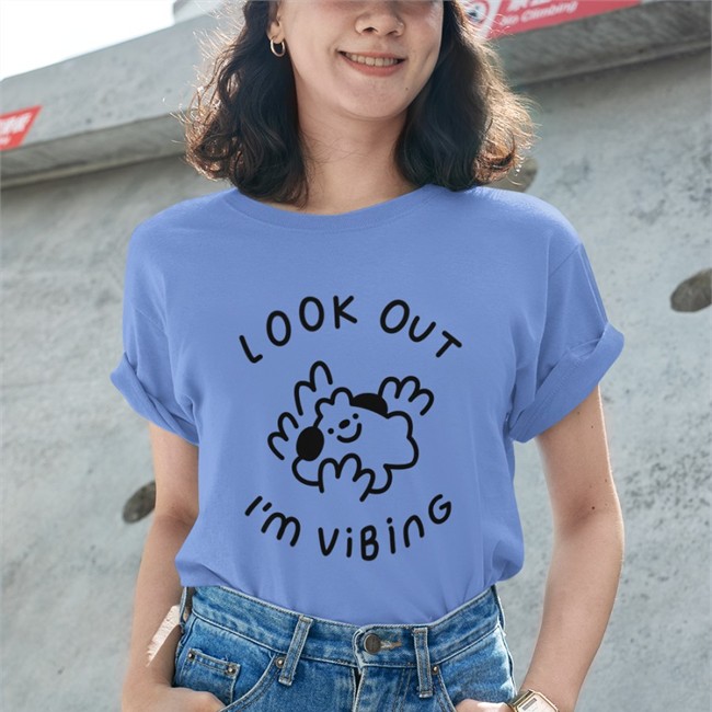 Hey Hey Momo Shop Merch Look Out I'm Vibing T Shirt White Momo Draws Hey Hey Momo Shop Merch Look Out I'm Vibing Shirt Momo Draws