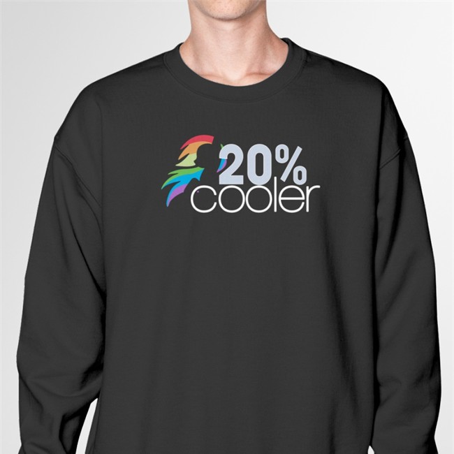 BlitzyPony Rainbow Dash 20% Cooler Sweatshirt