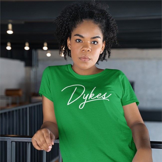 Team Dykes Tee Shirt Hello Merch Team Dykes Tee Shirt Heather Hogan