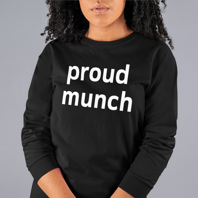 Hubert Industries Merch Proud Munch T Shirt Hubert Plant Emoji