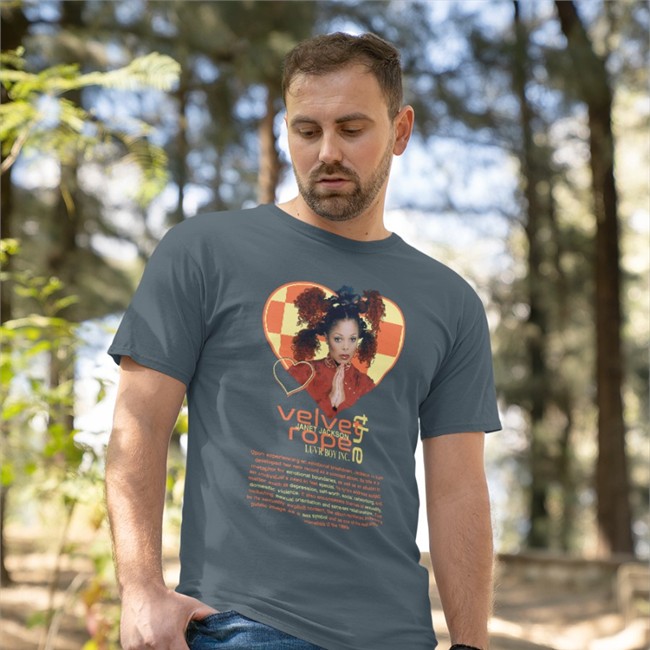 Luvrboy Factories Merch Velvet Rope Janet Jackson Offical T Shirt Rashon Gvmini
