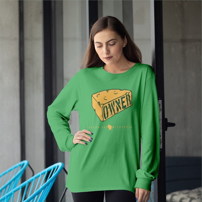 Cheesehead Owner Sweatshirt Campeche Collective Merch Green Bay Wisconsin Cheesehead Owner Shirt