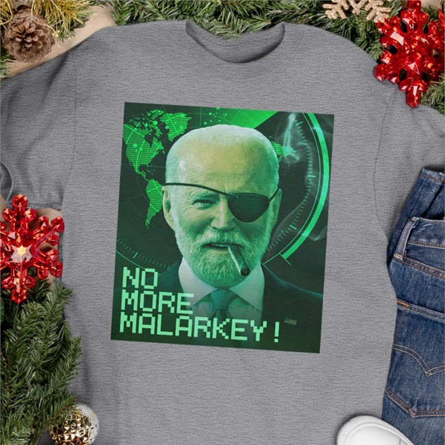 No More Malarkey Tee Shirt Meidastouch Merch Meidastouch Merch Black No More Malarkey T Shirt