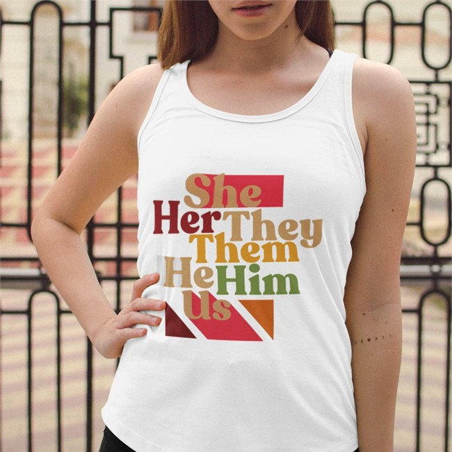 She Her They Them He Him Us T Shirt Libs Of Tiktok