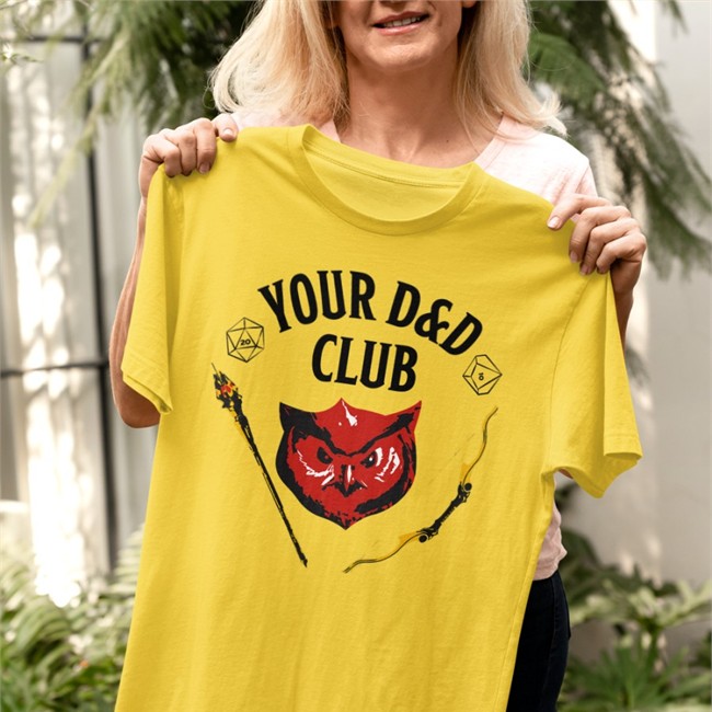 Dungeons And Dragons YOUR D&D Club Shirt 2022