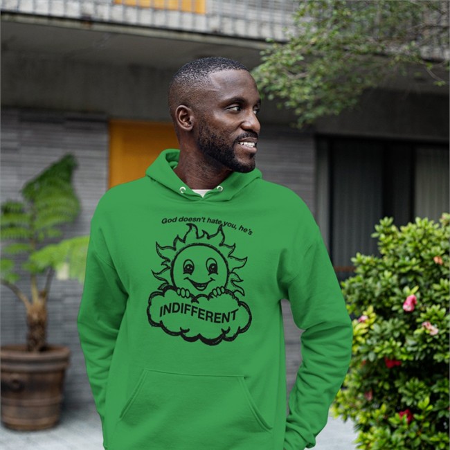Shirtsthtgohard God Doesn’T Hat You He’S Indifferent Shirt Shirts That Go Hard